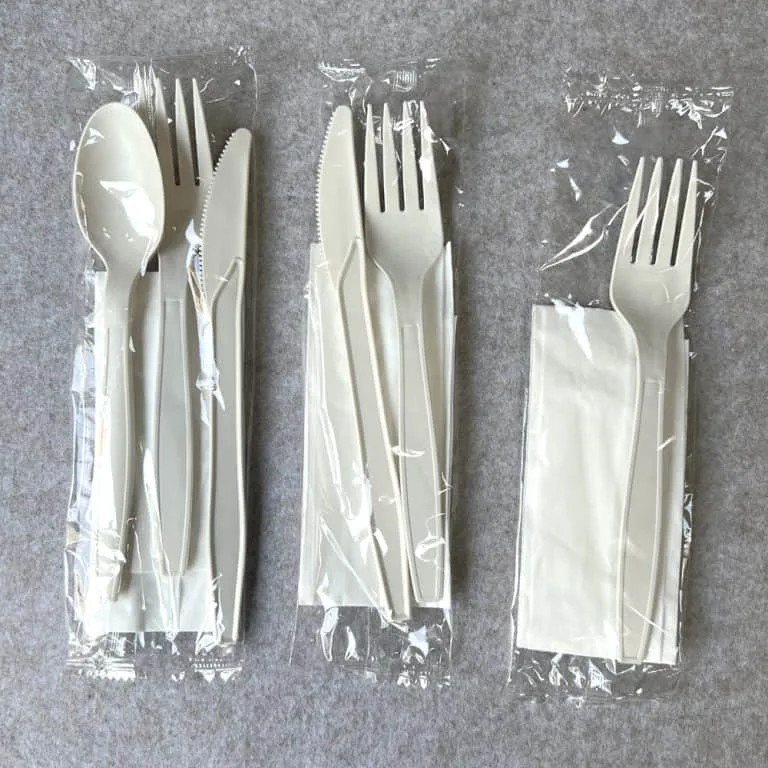 Compostable Biodegradable Cutlery Set